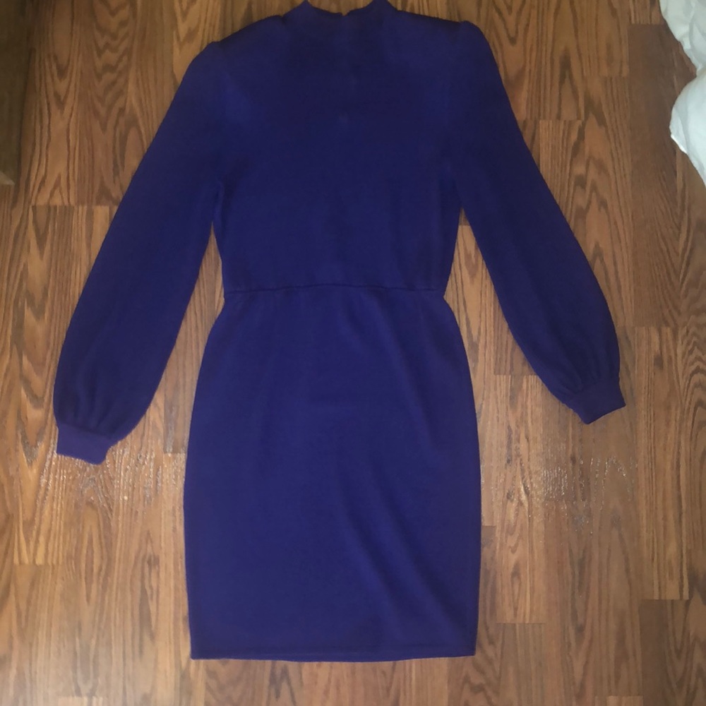 PURPLE knitted St. John Dress 💜💜